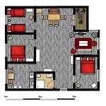 Appartement Am Rundsteg 15 Burgtiefe auf Fehmarn